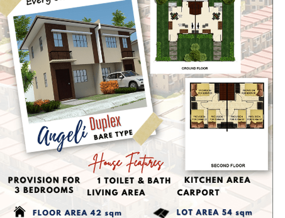 Affordable House and Lot in Pilar Bataan