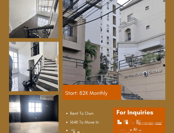 164K To Move In 89.00 sqm 3-bedroom Condo For Sale in Mandaluyong Beside RTU