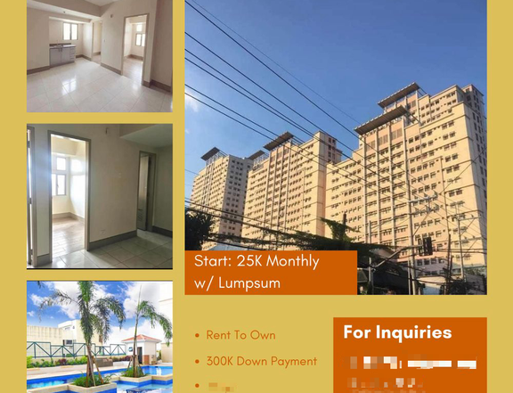 2 bedroom Condo Rent To Own in San Juan Near Sm Mesa