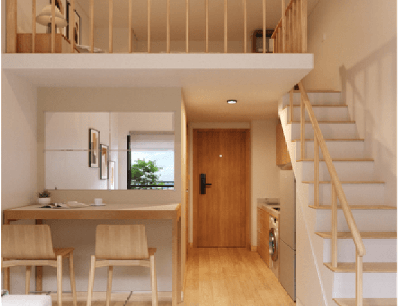 Studio Apartment with Serene Nordic Flare at Lykke Kondo by PH1 World Developer in Pasig City
