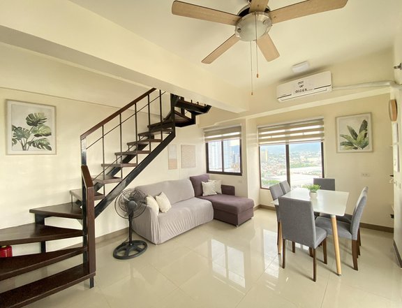 Fully Furnished 2-bedroom LOFT Condo near Ayala, Cebu Business Park