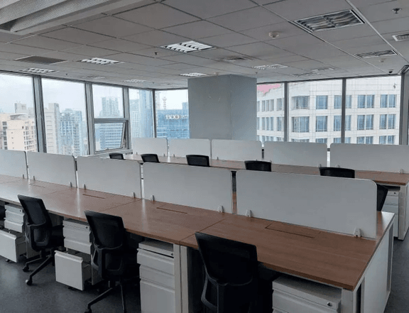 For Rent Lease Fully Furnished Office Space Ayala Makati 1100sqm