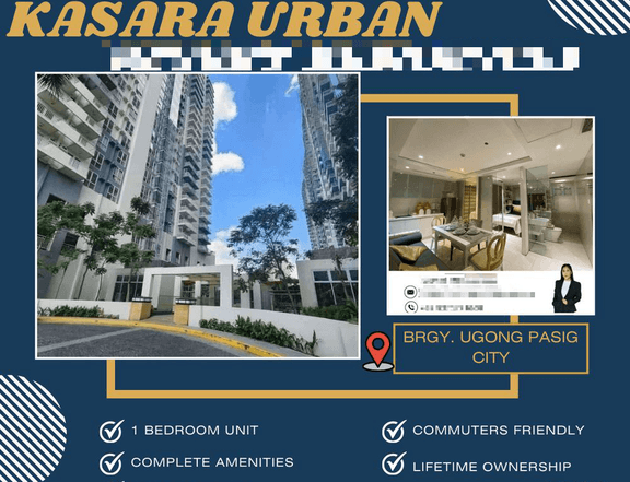 300K OUTRIGHT DOWNPAYMENT TO MOVE IN| 1 BEDROOM READY FOR OCCUPANCY|NEAR BGC|ARCOVIA|ORTIGAS|