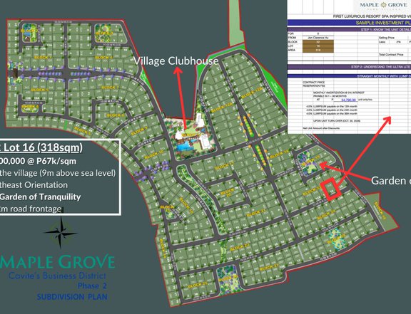 High-end Residential Lots in Maple Grove Park Village