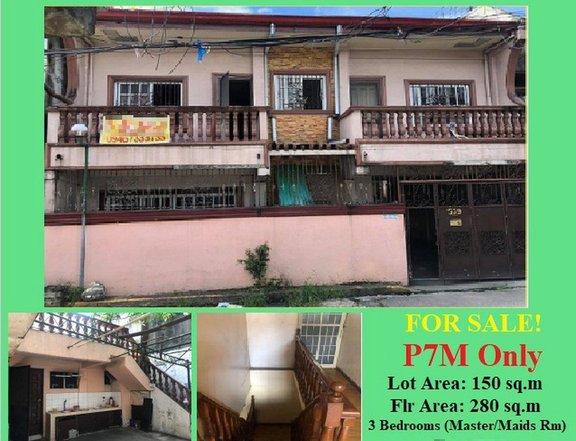 house and lot foe sale in Sampaloc Manila