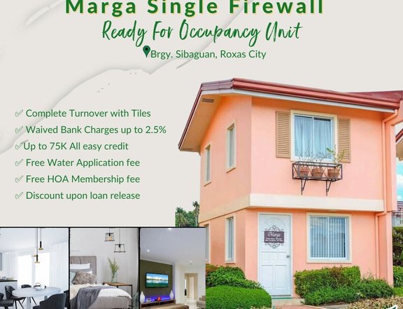 2-bedroom Single Detached House & Lot For Sale in Roxas City Capiz