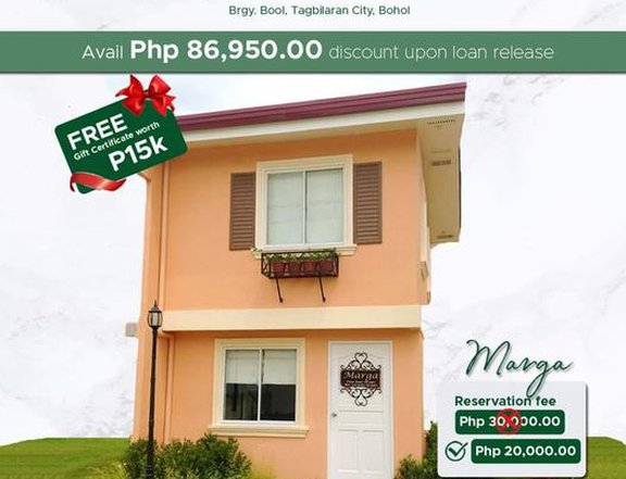 2-bedroom Single Attached House For Sale in Tagbilaran Bohol
