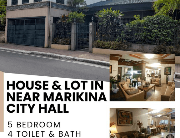 House and lot for Sale in Marikina Near City Hall