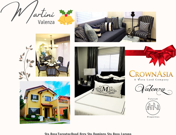 Valenza Santa Rosa Laguna Martini House for Sale (Preselling)