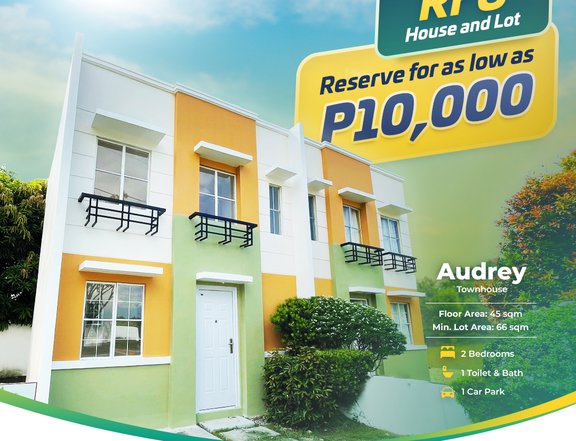 RFO 2-bedroom Townhouse For Sale in Imus Cavite