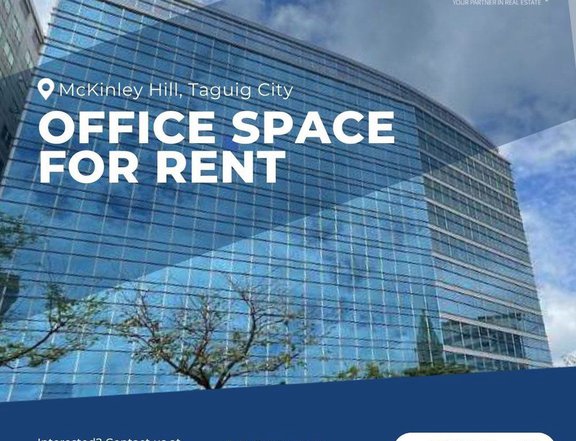 For Rent: 800/SQM Office Space in McKinley Hill, Taguig City