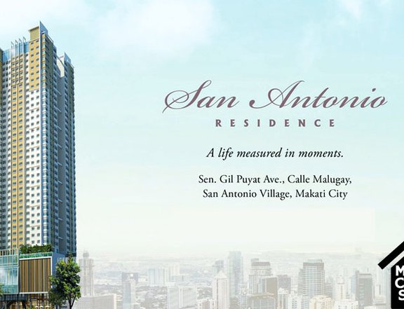 prime 1 BR in makati 32 sqm Rent to own terms San antonio Residences