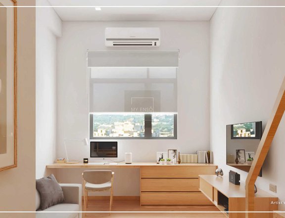 Stylish Loft-Style Studio at My Enso Loft, Quezon City  19.6 sqm of Smart Living!