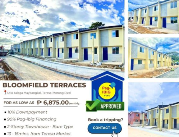 Affordable 2BR Townhouse near Antipolo City