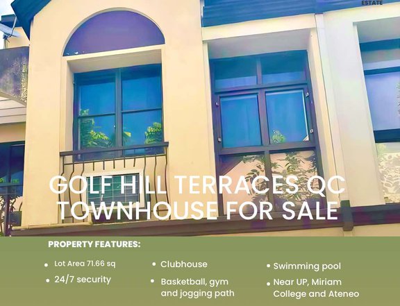 Golf Hil Terraces QC Townhouse for Sale