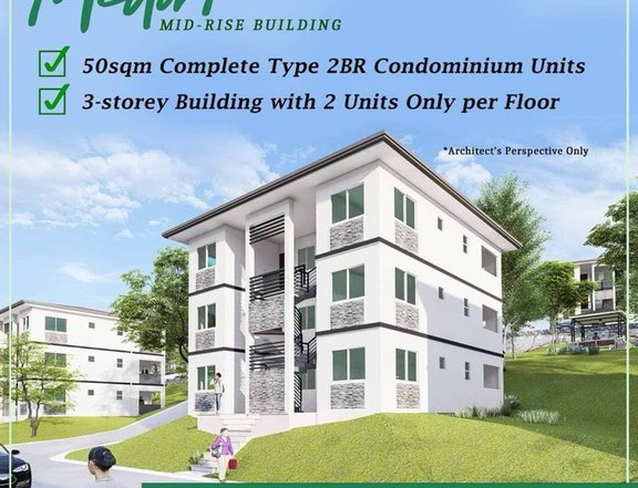 50sqm 2 bedroom condomium for sale thru pag ibig in dasmarinas cavite