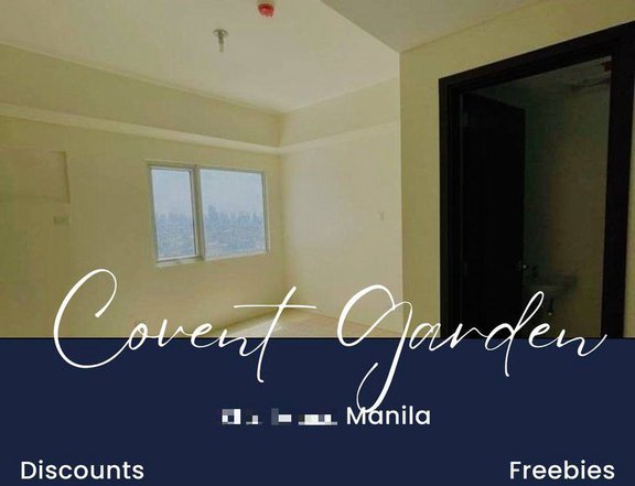Ready For Occupancy Discounted 40.78 sqm 2-bedroom Residential Condo Rent-to-own in Manila