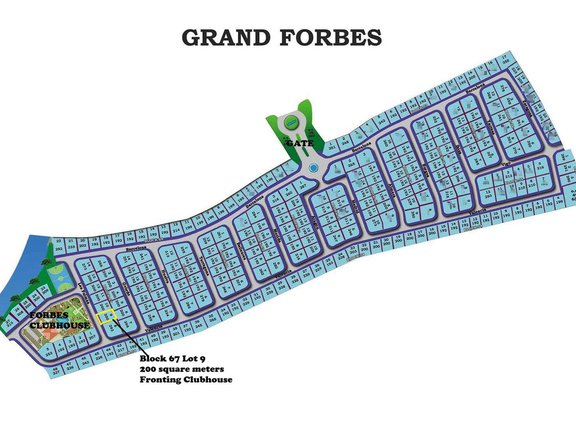 200 SQM Luxury Lot for Sale Grand Forbes in Antel Grand Village Cavite