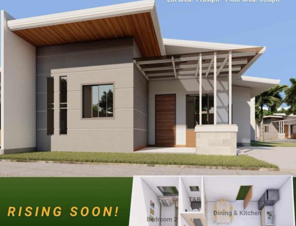 2 bedroom Single Attached House For Sale  in General Santos City! Soon to Rise