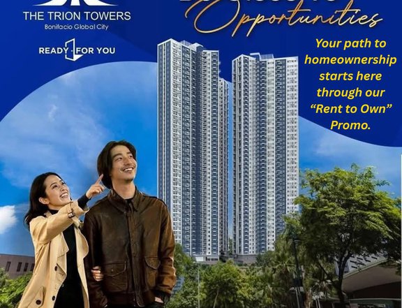 Ready For Occupancy 50.85 sqm 1-bedroom Residential Condo For Sale