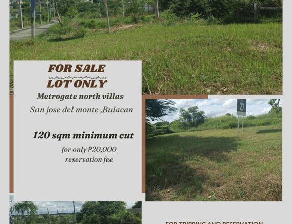 Residential lot 120 sqm san jose del monte bulacan