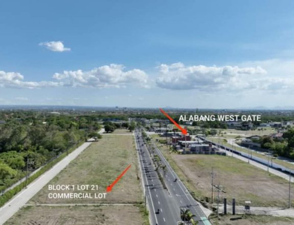 COMMERCIAL LOT FOR SALE IN ALABANG WEST