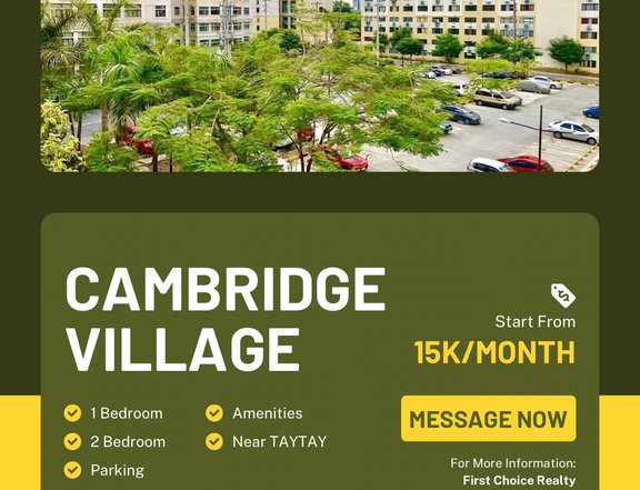 Pre-Owned 40.00 sqm 1-bedroom "Loft Type" Residential Condo For Sale in Cainta Rizal