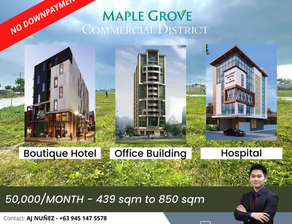 438 sqm premium commercial lots for sale in Maple Grove General Cavite