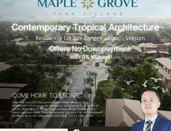 280sqm. Residential Lot Maple Grove Park Village|Megaworld Premier Ph