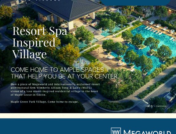 300SQM. Prime Lot Resort Spa Inspired Village|Maple Grove Cavite