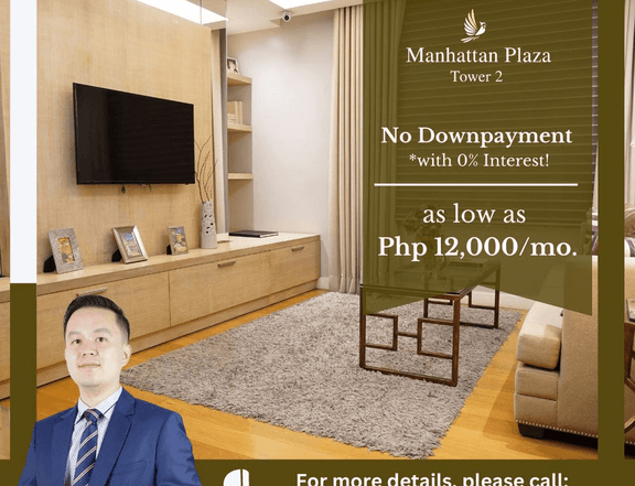 1BR Unit inManhattan Palaza Tower 2 in Cubao|Megaworld Premier