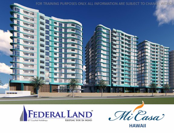 1 Bedroom Condo in Pasay Bay Area Near MOA | Mi Casa Hawaii Tower