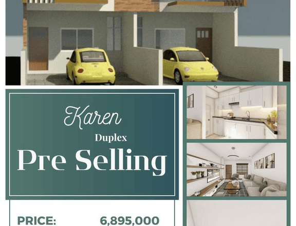 Pre Selling 3-bedroom Duplex House in Bacoor City, Cavite