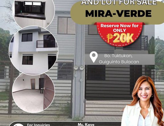 Duplex Diane House and Lot For Sale in Mira-Verde Subdivision
