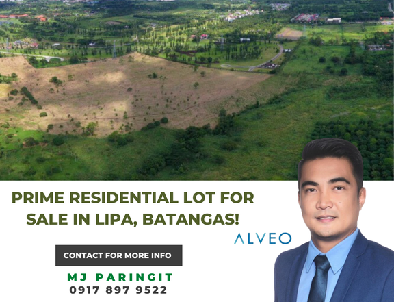 Prime Residential Lot For Sale by Ayala Land in Lipa, Batangas