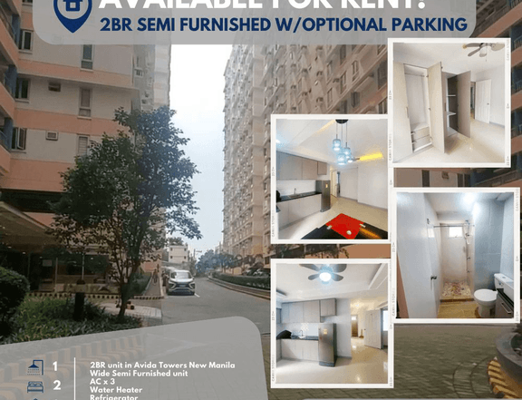 2 Bedroom Semi Bare Unit w/ Optional Parking For Long Term Rent West Crame QC