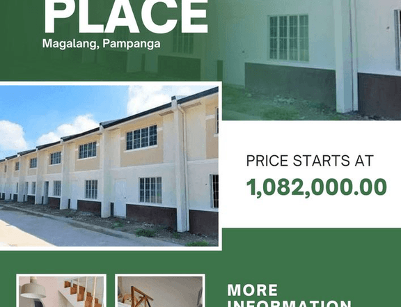 2-bedroom Townhouse For Sale in Magalang Pampanga