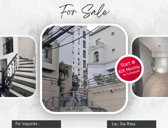 89.00 sqm 3 BR Condo For Sale in Mandaluyong Rent To Own 164K To Move In