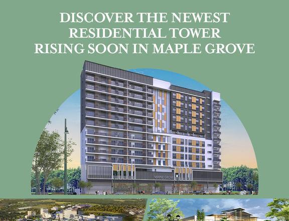 MAPLE PARK RESIDENCES. Upgraded Pre-selling condo inside Maple Grove