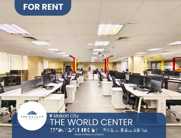 Office Space for Rent in The World Center Building, Makati City