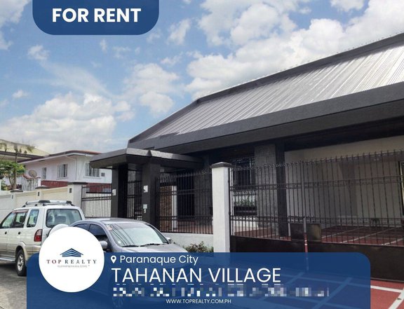 House for Rent in Tahanan Village, BF Homes, Paranaque City