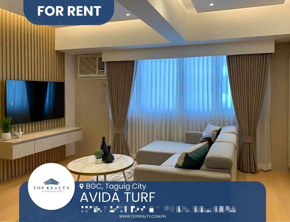 Condo For Rent in BGC, Taguig City at Avida Turf Tower