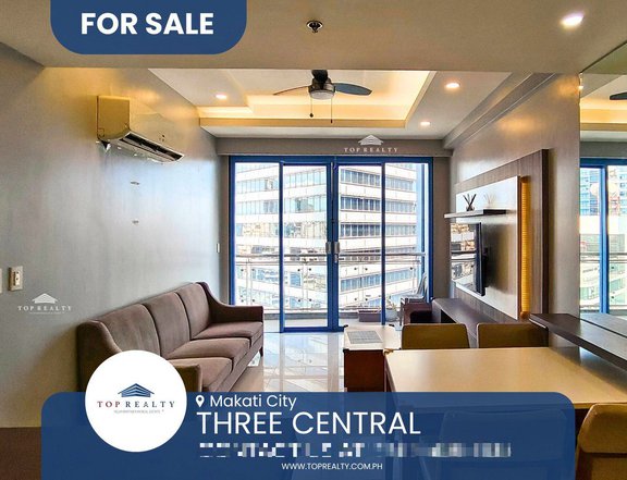 For Sale: 2 Bedrooms 2BR Condo in Makati City at Three Central
