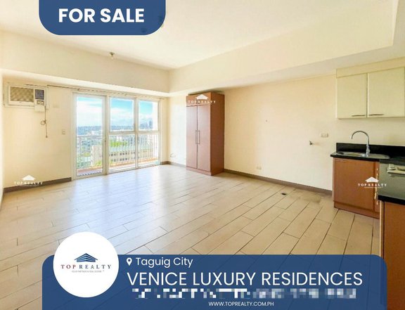 Studio Unit for Sale in The Venice Luxury Residences, Mckinley, Taguig