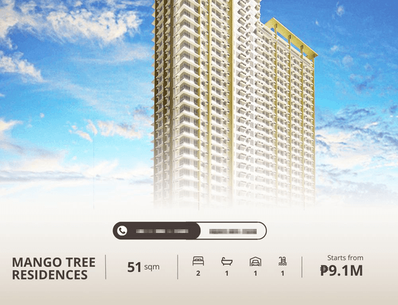 2 BR Rent-to-Own Condo for Sale in San Juan - Mango Tree Residences!