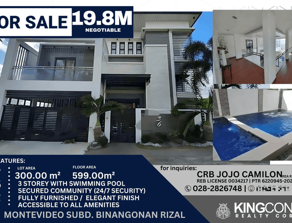 7-bedroom Single Detached House For Sale in Montevideo Subd. Binangonan Rizal