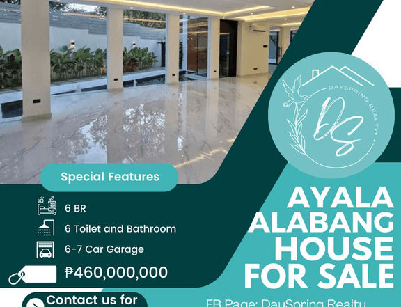 Luxurious House for Sale in Ayala Alabang Village