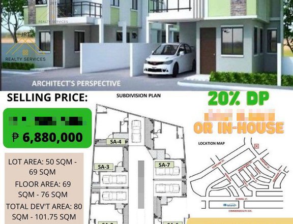 2-storey Preselling Newport Villas Townhomes East Fairview