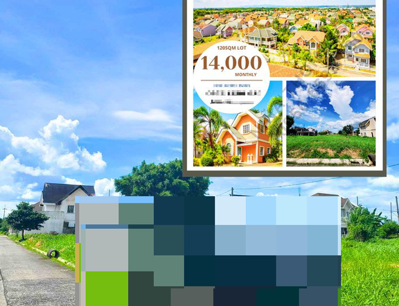 14K MONTHLY - 120SQM LOT FOR SALE IN STA. ROSA LAGUNA NEAR NUVALI, TAGAYTAY, CALAX