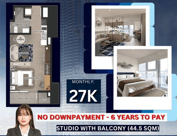 6 YEARS TO PAY PRE-SELLING CONDO IN BGC WITH NO DOWNPAYMENT